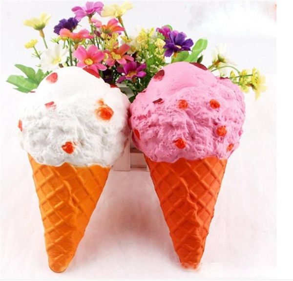 

squishy jumbo slow rise sqaiiuishy kaw ice cream combination smile face strawberry panda squishies phone lanyard relieve stress kid toys