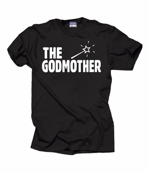 

gift for godmother magic wand t-shirt baptism ceremony tee shirt