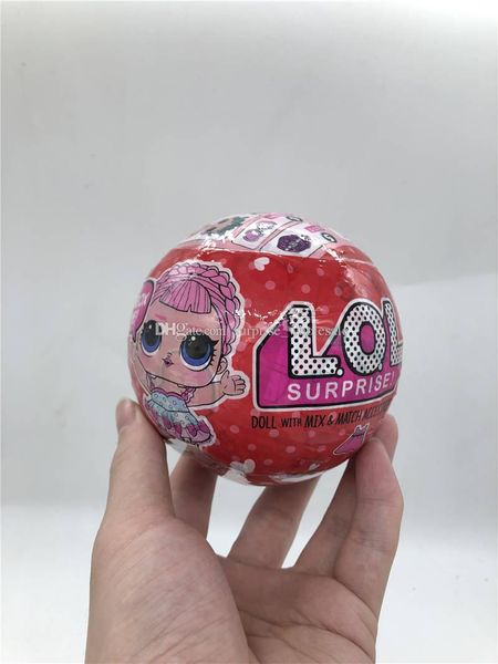 

10cm series 3 red can light glitter limited edition doll new dolls girls' egg toys detachable kid toy