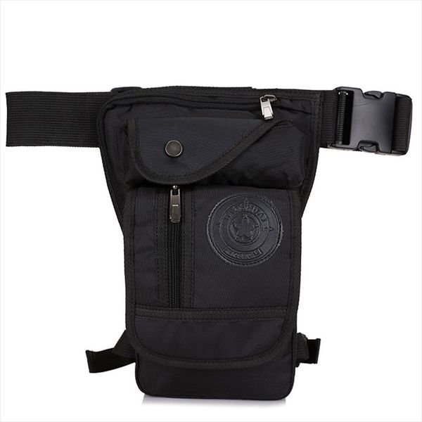 

высокое качество мужчины нейлон cross body bag фанни мотоциклист набедренный пояс ноги мешки путешествия падение бедренной кости мешок milit