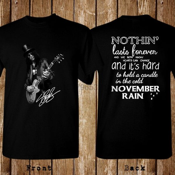 

gun n roses november rain size s-5xl t-shirt