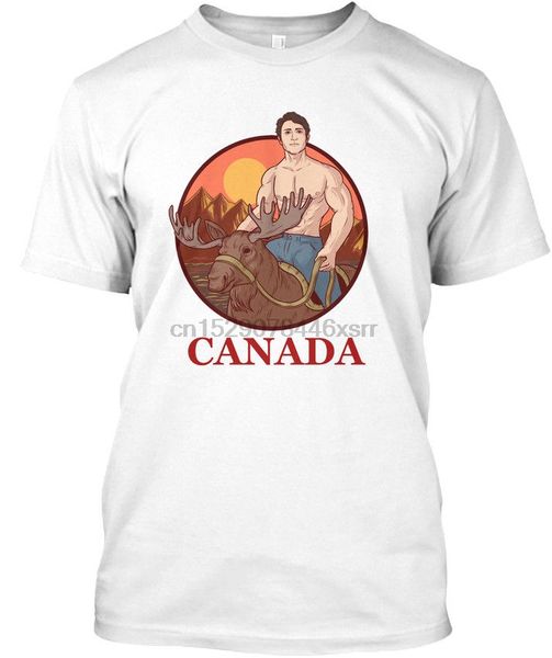 

justin trudeau awesome canada standard t shirt men t shirt tees 2018 newest