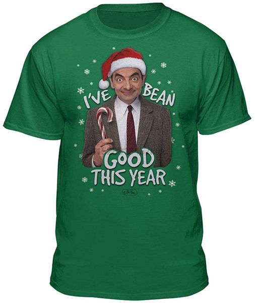 

mr bean ive been good this year graphic t shirt men women 11 colors 8 sizes tee shirt