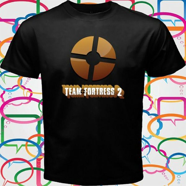 

team fortress 2 video game mens black t-shirt size s to 3xl