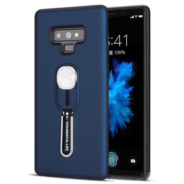 

armor hybrid tpu pc defender shockproof case for samsung note 9 finger loop stand cover with kickstand