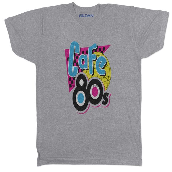 

back to the future cafe 80s mcfly movie film 80s 90s comedy grey t shirt new t shirts funny tee new funny