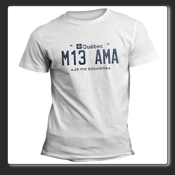 

sport brand new 2019 summer mens short sleeve cool t shirt uomo donna targhe americane usa canada quebec tee