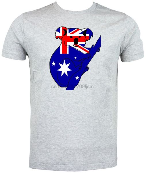 

australian flag koala t shirt choice of size colours australia day