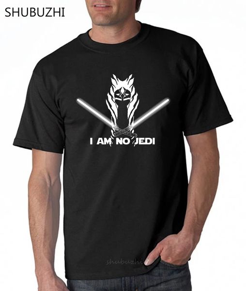 

men tshirt short sleeve women t-shirt i am no jedi ahsoka tano t shirt male brand teeshirt men summer cotton t shirt