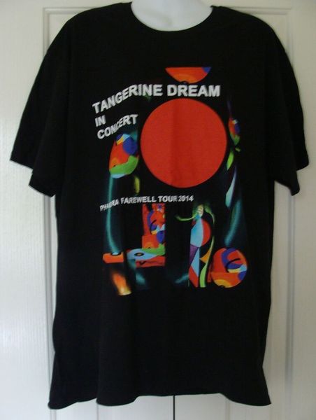 

футболка tangerine dream федра farewell tour 2014 black