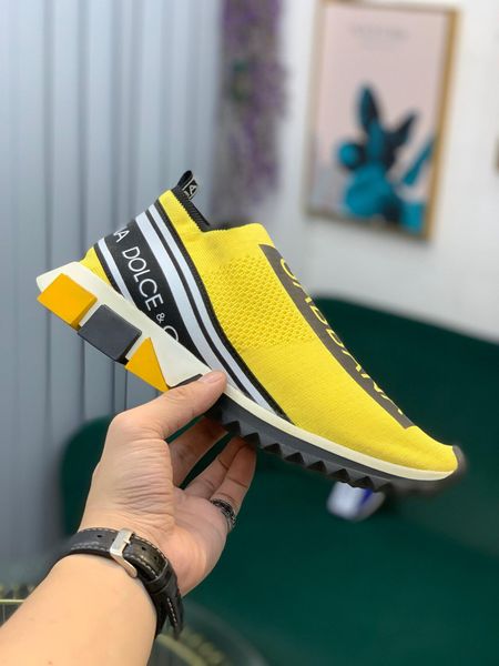 

2020 latest 5.5-12 highest quality luxury sports designer trend sneakers men shoes women chaussures sports loafers running martin platform, Black