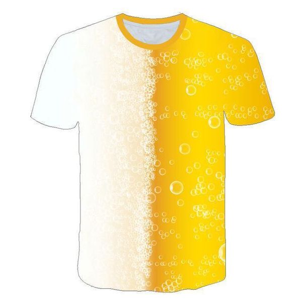 

wholesale novelty fruits food 3d cans of beer printed hip 3d print shirts comics aesthetic aesthetic men clothing