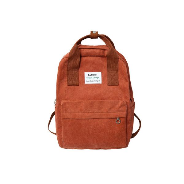 

female backpack solid color fashion women backpacks college school shoulder bags harajuku travel shoulder bags for teenage girls y0125