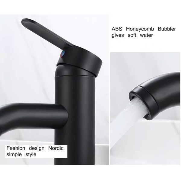 

stylish elegant bathroom basin faucet stainless steel vessel sink water tap single handle cold and water mixer
