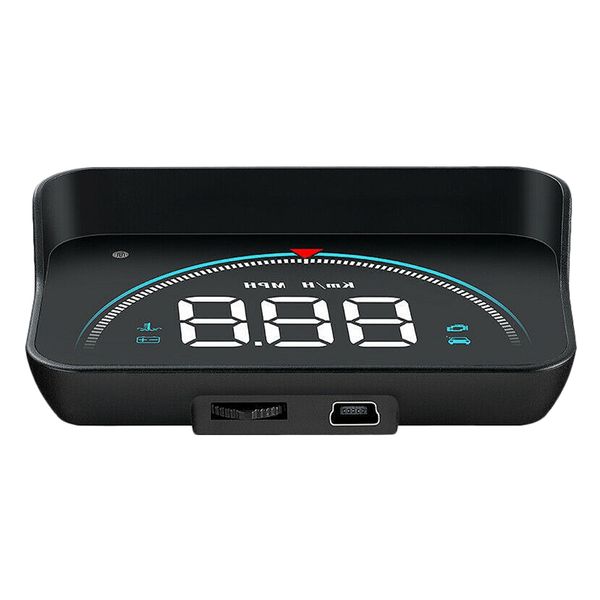 

car universal hud head up display obd ii/gps interface,car speed projector kmh mph meter car oil consumption detector