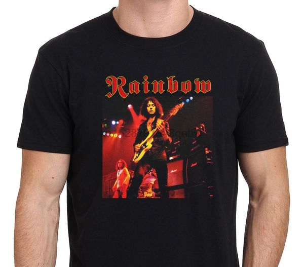 

старый урожай ritchie blackmore rising76 t-shirt tee black размер s-xxl к