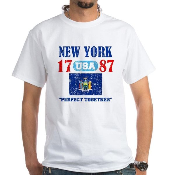 

men t shirt fashion new york / usa 1788 statehood