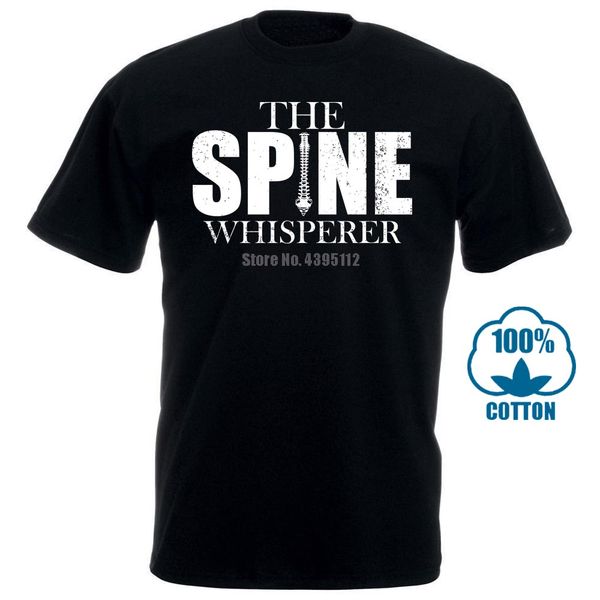 

men tshirt the spine whisperer chiropractor t shirt printed t-shirt tees top