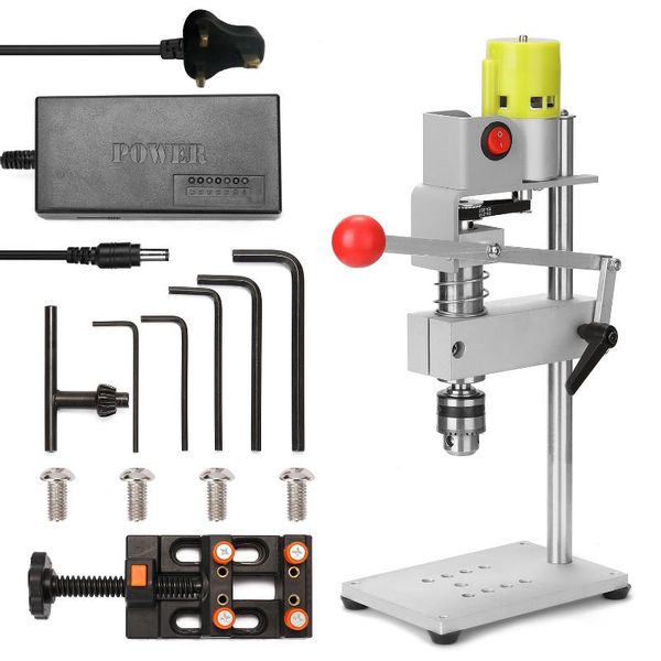 

100w micro mini bench drill drilling machine milling machine household multifunctional electric drill diy precise hole puncher