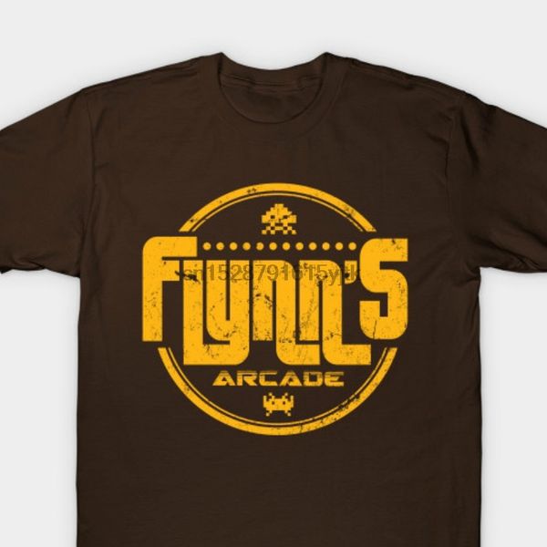 

100% хлопок o шея custom напечатаны tshirt men t shirt flynn аркада tron women t shirt