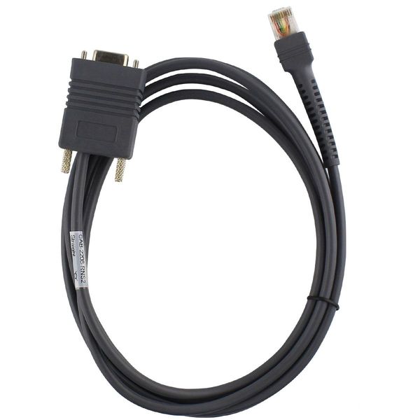 

new cba-r01-s07par 6ft rs232 serial cable for symbol ls4208 ls7708 ls2208 compatible
