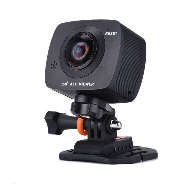 

n18 360 degree 1080p hd all view dual fisheye lens wifi sport action sweep panoramic camera panorama dvr 1pc/lot