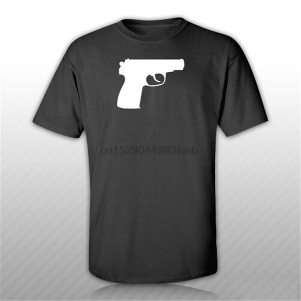 

makarovt-shirt tee shirt s m l xl 2xl 3xl cotton pistol hand gun 2a gun retro o neck tee shirt
