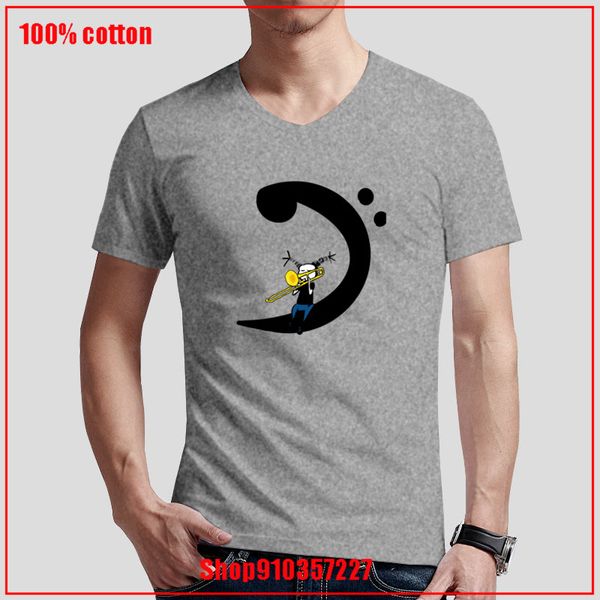 

trombone life v-neck t shirt men cool streetwear hip hop raglan sleeve trendy pop punk tshirt men tee summer