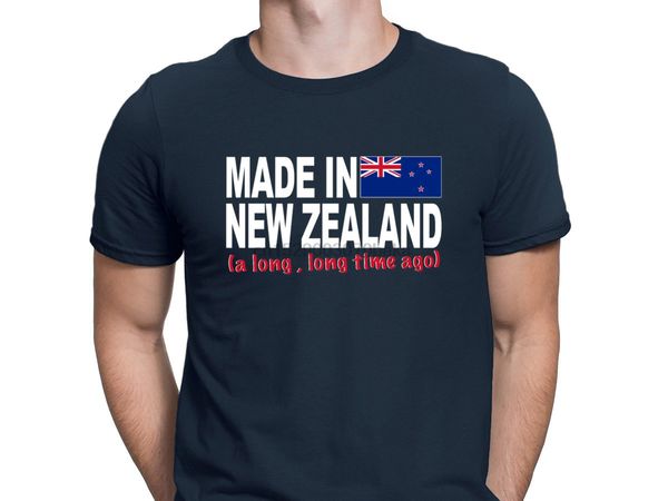 

made in new zealand a long long time ago t-shirt gift short sleeve great tshirt for men designs tee classic anlarach 2019