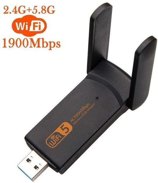 

networking network cards amkle wireless wifi adapter 1900mbps usb network card 1200mbps wifi dongle usb lan ethernet dual band 2.4g