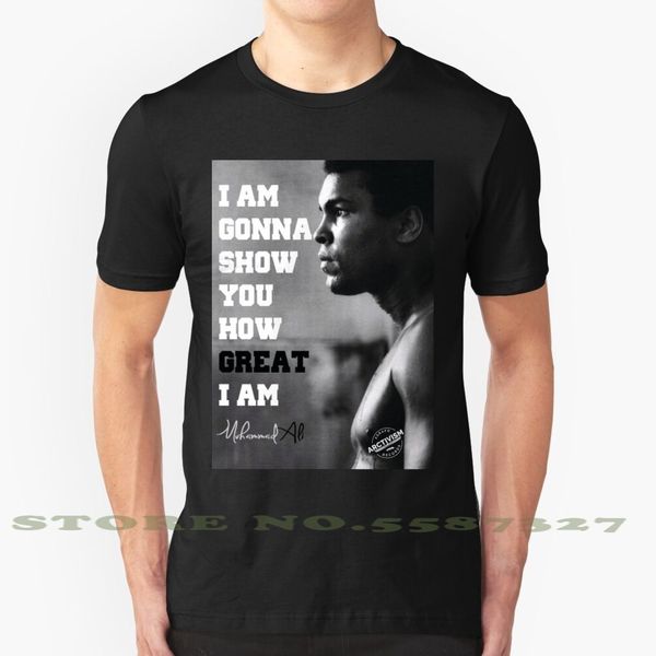 

muhammad ali - i am gonna show you how great i am summer funny t shirt for men women mohammed ali greatest boxe fight muhammad
