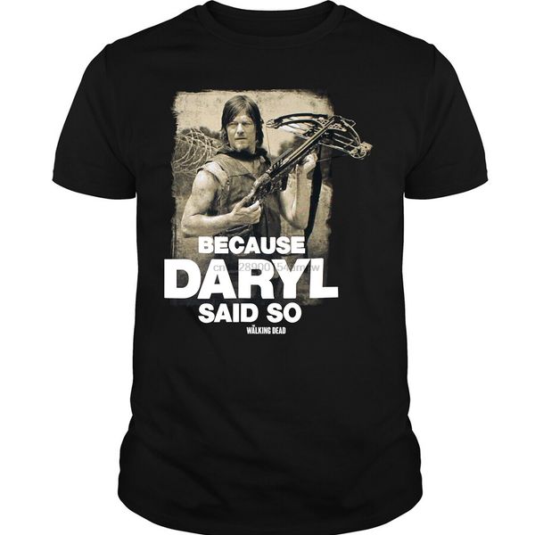 

walking dead футболка поскольку дэрил так сказал футболка