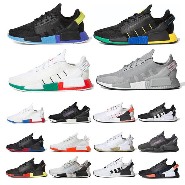 

wholesale nmd r2 v1 men women running shoes munich mexico city aqua tones core black carbon gold grey silver metallic sports sneakers
