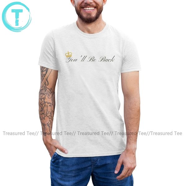 

гамильтон музыкальный тенниска you will be back футболка 100 хлопок xxx tee shirt mens streetwear tshirt