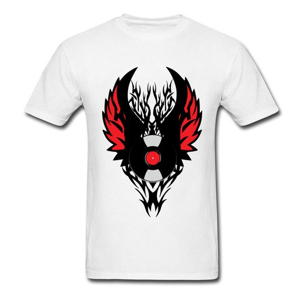 

retro punk rock records t-shirt for men 2018 create art design t shirt men's fashion brand slim fit tshirts online