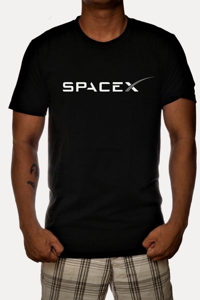 

new spacex space x logo elon -design-t-shirt - t-shirt size-s to 5xl