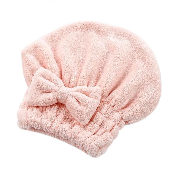 

towel cartoon microfiber hair turban quickly dry hat wrapped bathing cap drying head wrap 4 colors