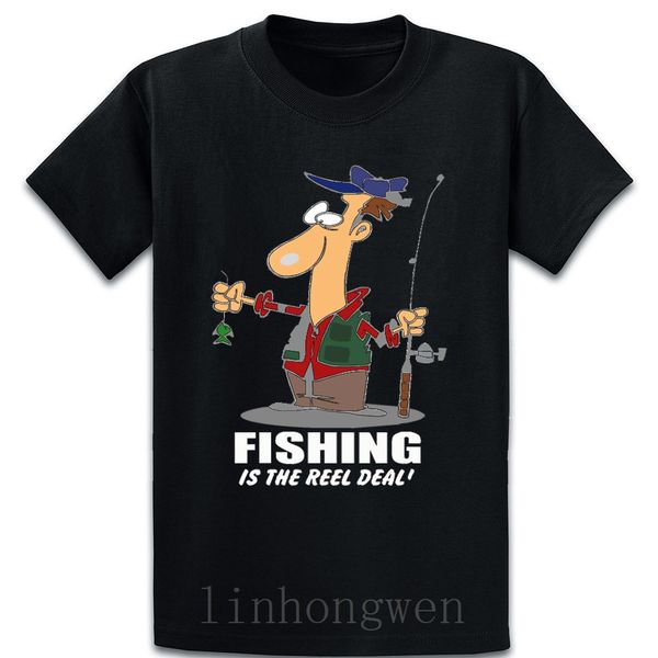 

joke fishing funny fishing t shirt o-neck solid color spring original short sleeve fit building printing shirt