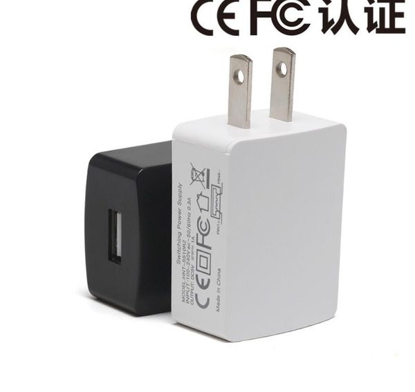 

charging travel adapter 5v 1a us usb plug universal fast charging wall fast charger quality guarantee various colors optional