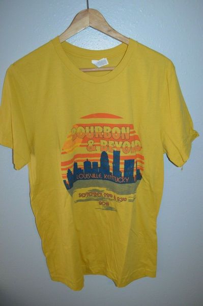 

bourbon & beyond festival john mayer robert plant fest mens medium t-shirt cool t-shirts designs selling men