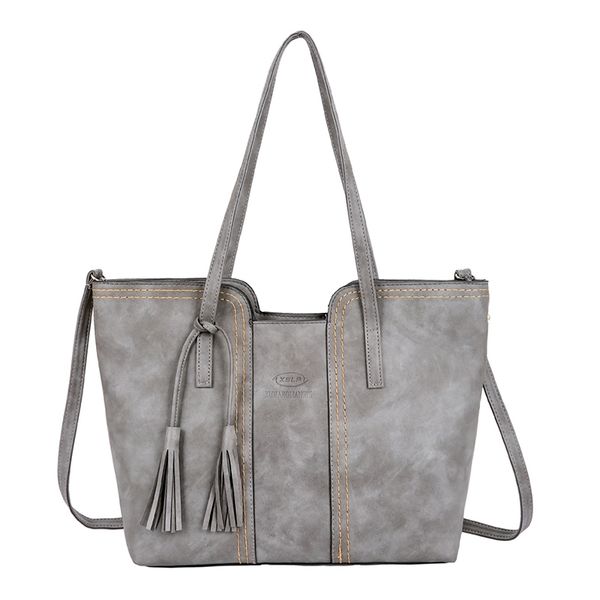 

retro tassel women bag chain one shoulder big bag large capacity messenger bags lady bag/handbag clutch purse gr