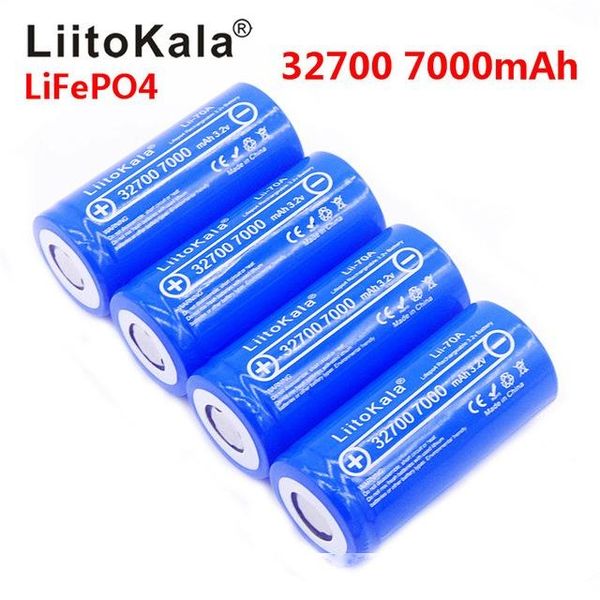

onsumer electronics new 2020 lii-70 liitokala 3.2 v 32700 6500 mah 7000 mah battery lifepo4 35a 55a high power maximum continuous dischar