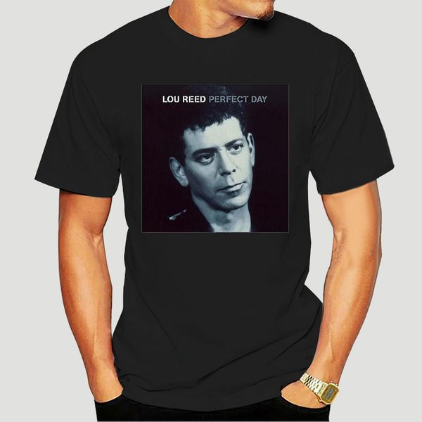

men t shirt t-shirt lou reed perfect day black tshirts women t-shirt-1593d
