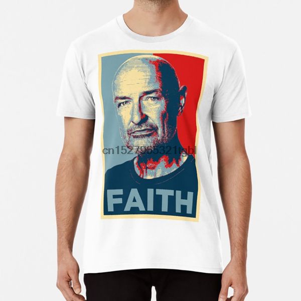

john locke lost - faith t shirt lost perdidos serie serie de tv tv show tv j j abrams obama hope obama style