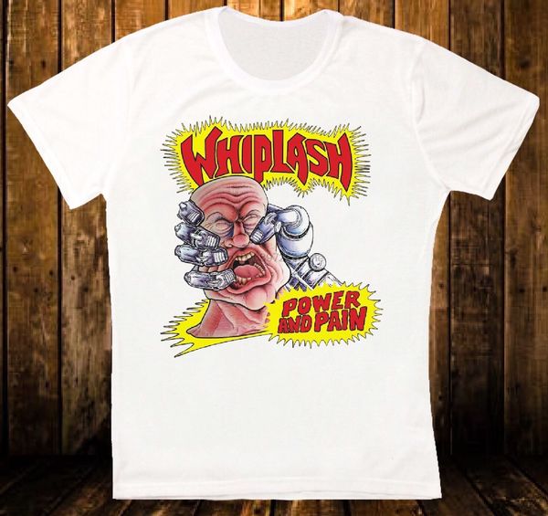 

whiplash power and pain thrash speed metal slayer kreator t shirt 1012 short sleeves cotton t-shirt fashion t-shirt