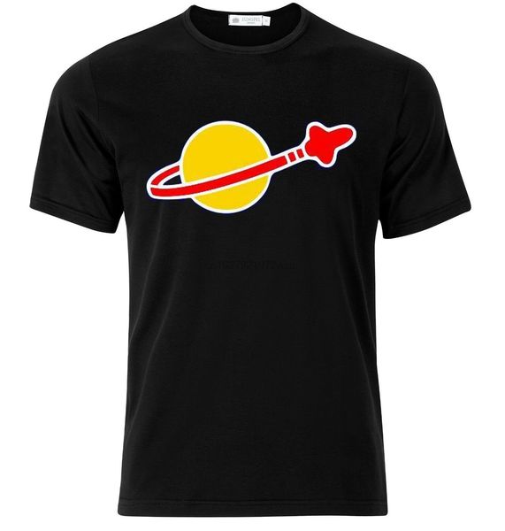 

классический space logo black t-shirt - доступный m l xl