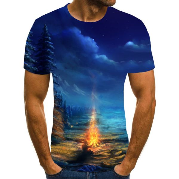 

2019 new summer casual cotton men t-shirt nature is calling adventure vintage tee shirts shirt cotton hight quality