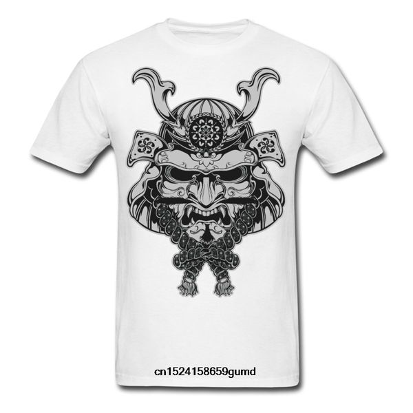 

funny men t shirt women novelty tshirt samurai mask men's t-shirt