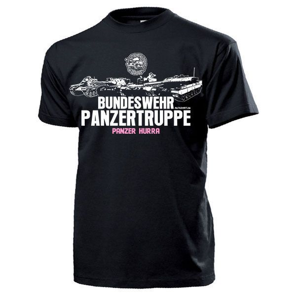 

2019 new cotton tee shirt bundeswehr panzertruppe panzer leopard leo1 leo2 m48 - t shirt summer t-shirt