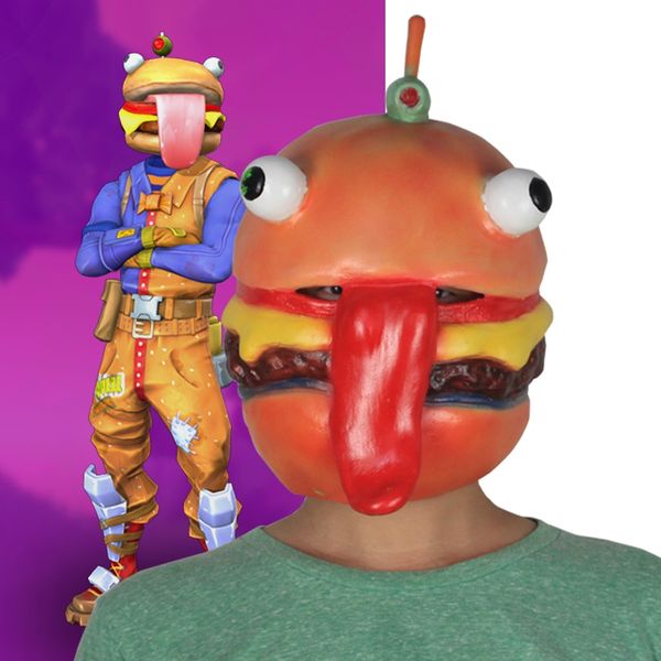 

fortnite hamburger head cosplay mask beef shop owner surrounding fortress night fortnite hamburger head cosplay mask beef shop owner surrou
